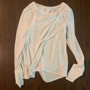 Gap Fit Tied Back Workout Shirt